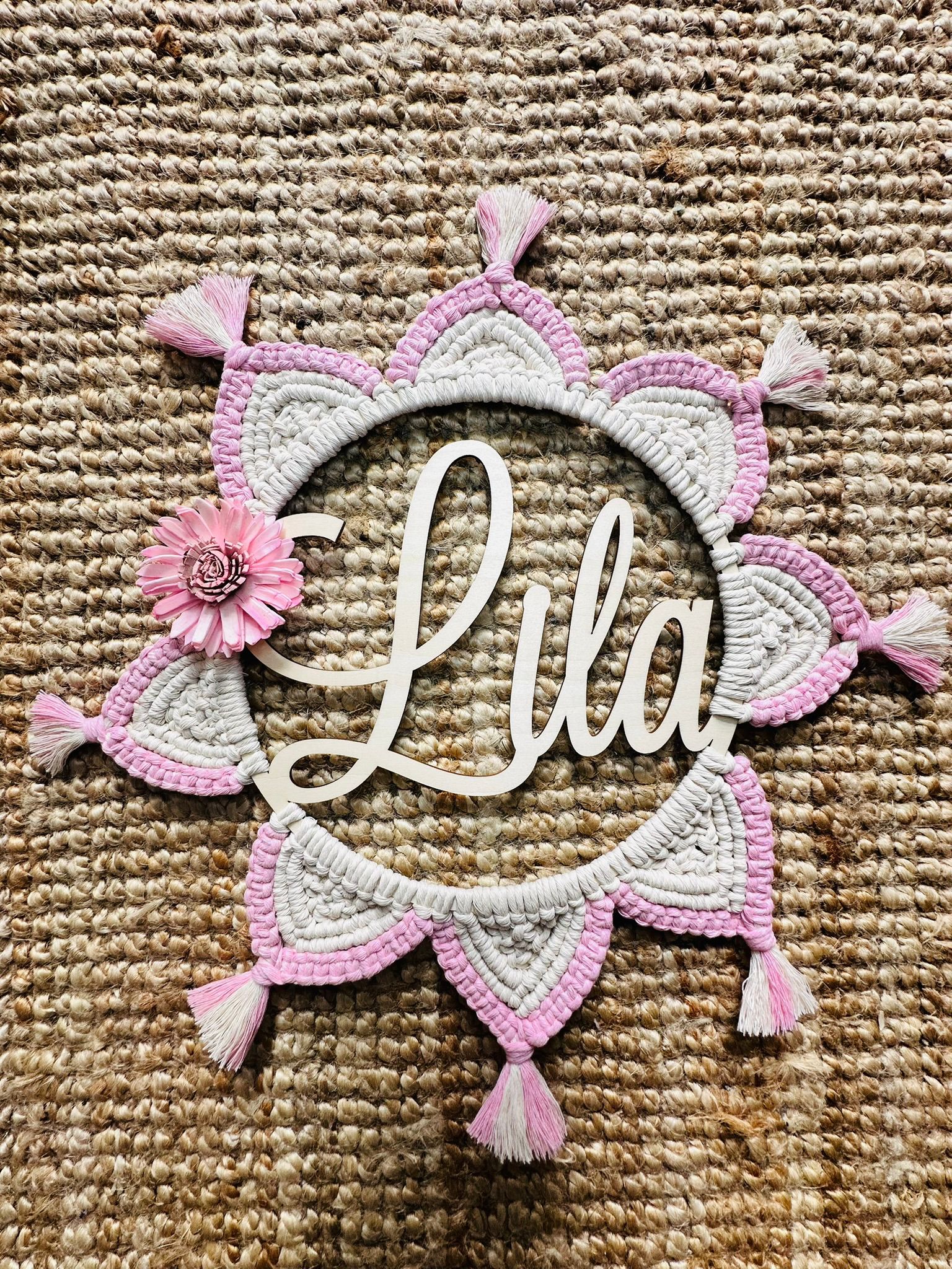 Couronnes Personnalisées en Macramé - Image 2